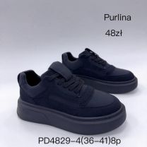 buty sportowe wiązane damskie (36-41/8P)