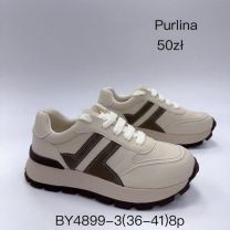 buty sportowe wiązane damskie (36-41/8P)