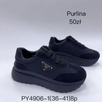 Buty Sportowe Wiązane Damskie (36-41/8P)