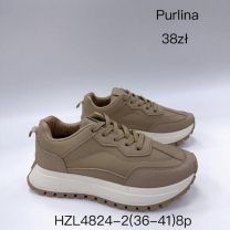 buty sportowe wiązane damskie (36-41/8P)