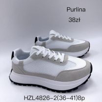 Buty Sportowe Wiązane Damskie (36-41/8P)