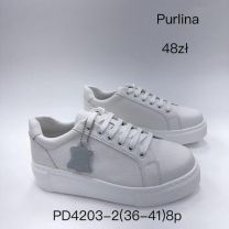 Buty Sportowe Wiązane Damskie (36-41/8P)