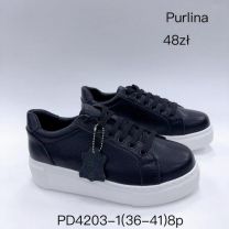 buty sportowe wiązane damskie (36-41/8P)