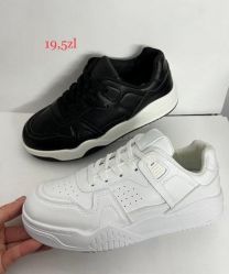 buty sportowe wiązane damskie (36-41/12P)