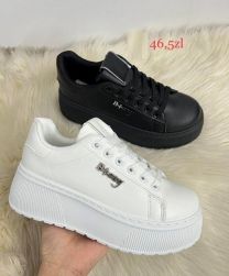 buty sportowe wiązane damskie (36-41/12P)