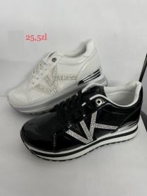 buty sportowe wiązane damskie (36-41/12P)