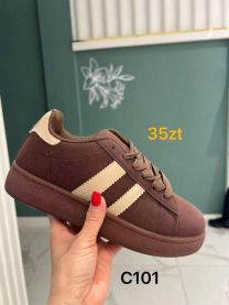 Buty Sportowe Wiązane Damskie (36-41/12P)