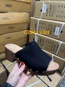 Klapki na obcasie (36-41/12P)