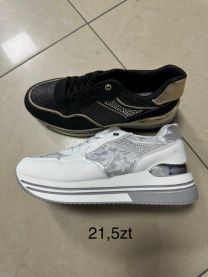 buty sportowe wiązane damskie (36-41/12P)