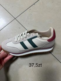 buty sportowe wiązane damskie (36-41/12P)