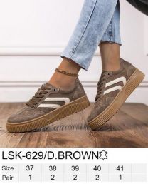 Buty Sportowe Wiązane Damskie (37-41/8P)