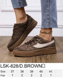 Buty Sportowe Wiązane Damskie (37-41/8P)