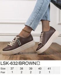 Buty Sportowe Wiązane Damskie (37-41/8P)