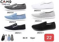 Trampki wsuwane damskie(36-41/12P)