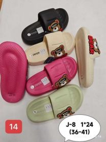 Klapki basenowe damskie (36-41/24P)