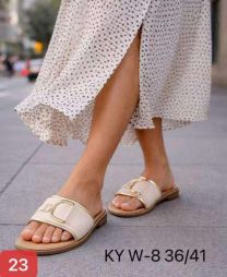 Klapki na płaskim (36-41/12P)