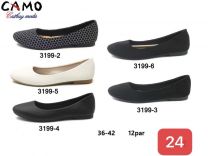 Baleriny damskie (36-42/12P)