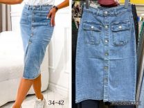 Spódnice jeansowe damskie (34-42/10szt)