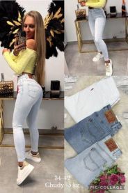 Spodnie jeansowe damskie (34-42/10szt)