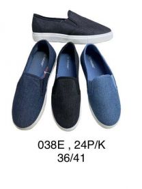 Trampki wsuwane damskie(36-41/24P)