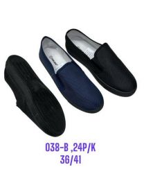 Trampki wsuwane damskie(36-41/24P)