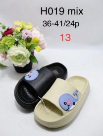 Klapki basenowe damskie (36-41/24P)