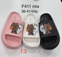 Klapki basenowe damskie (36-41/24P)