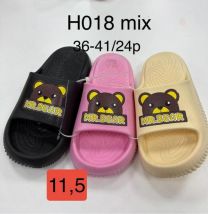 Klapki basenowe damskie (36-41/24P)