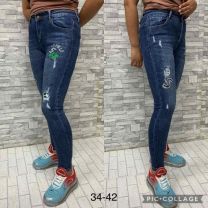 Spodnie jeans damskie (34-42/12szt)