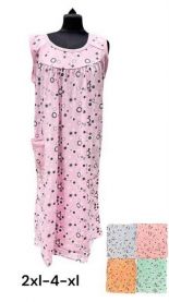 Koszula nocna damska (2XL-4XL/12szt)