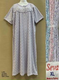 Koszula nocna damska (L-2XL/12szt)