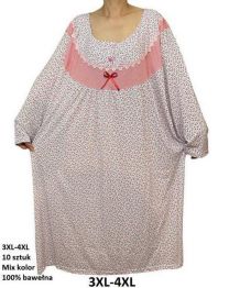 Koszula nocna damska (3XL-4XL/10szt)