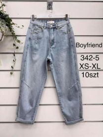 Spodnie jeans damskie (XS-XL/10szt)