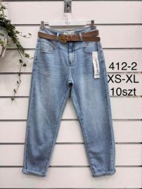 Spodnie jeans damskie (XS-XL/10szt)