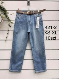 Spodnie jeans damskie (XS-XL/10szt)