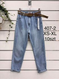 Spodnie jeans damskie (XS-XL/10szt)