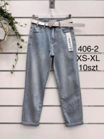 Spodnie jeans damskie (XS-XL/10szt)