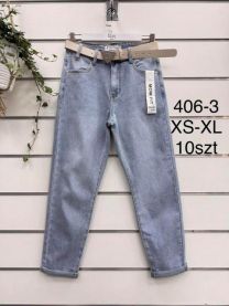 Spodnie jeans damskie (XS-XL/10szt)