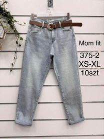 Spodnie jeans damskie (XS-XL/10szt)