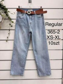 Spodnie jeans damskie (XS-XL/10szt)