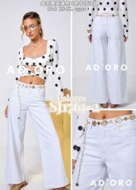 Spodnie jeans damskie (XS-XL/12szt)