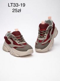 Buty Sportowe Wiązane Damskie (36-41/12P)