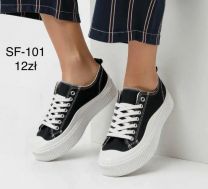 Trampki wiążane damskie(36-41/12P)