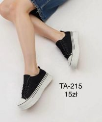 Trampki wiążane damskie(36-41/12P)