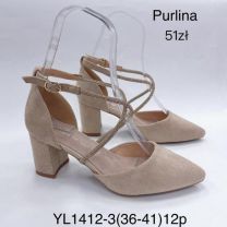 Sandały na obcasie (36-41/12P)