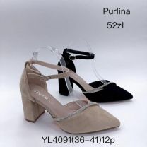 Sandały na obcasie (36-41/12P)