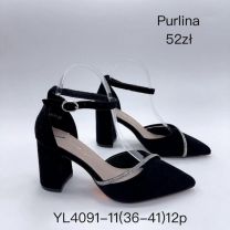 Sandały na obcasie (36-41/12P)