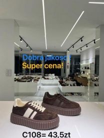 Buty Sportowe Wiązane Damskie (36-41/12P)