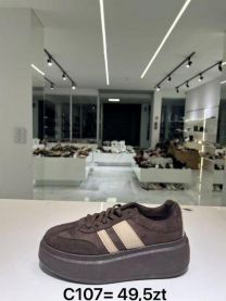 Buty Sportowe Wiązane Damskie (36-41/12P)