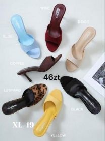 Klapki na obcasie (36-41/12P)